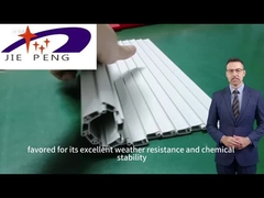 Vlamvertragend PC-profiel Finished PVC-plastic profiels Extrusie